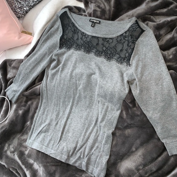 Express women’s lace sweater - Picture 3 of 4